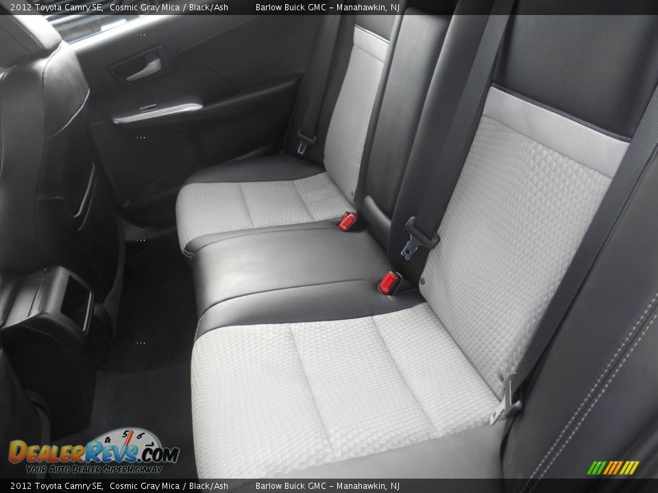 2012 Toyota Camry SE Cosmic Gray Mica / Black/Ash Photo #15