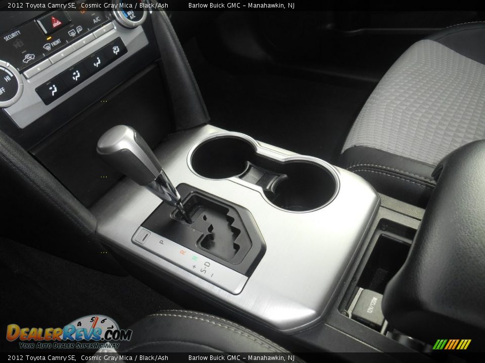2012 Toyota Camry SE Cosmic Gray Mica / Black/Ash Photo #17