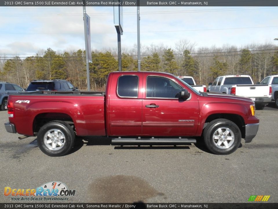 2013 GMC Sierra 1500 SLE Extended Cab 4x4 Sonoma Red Metallic / Ebony Photo #2