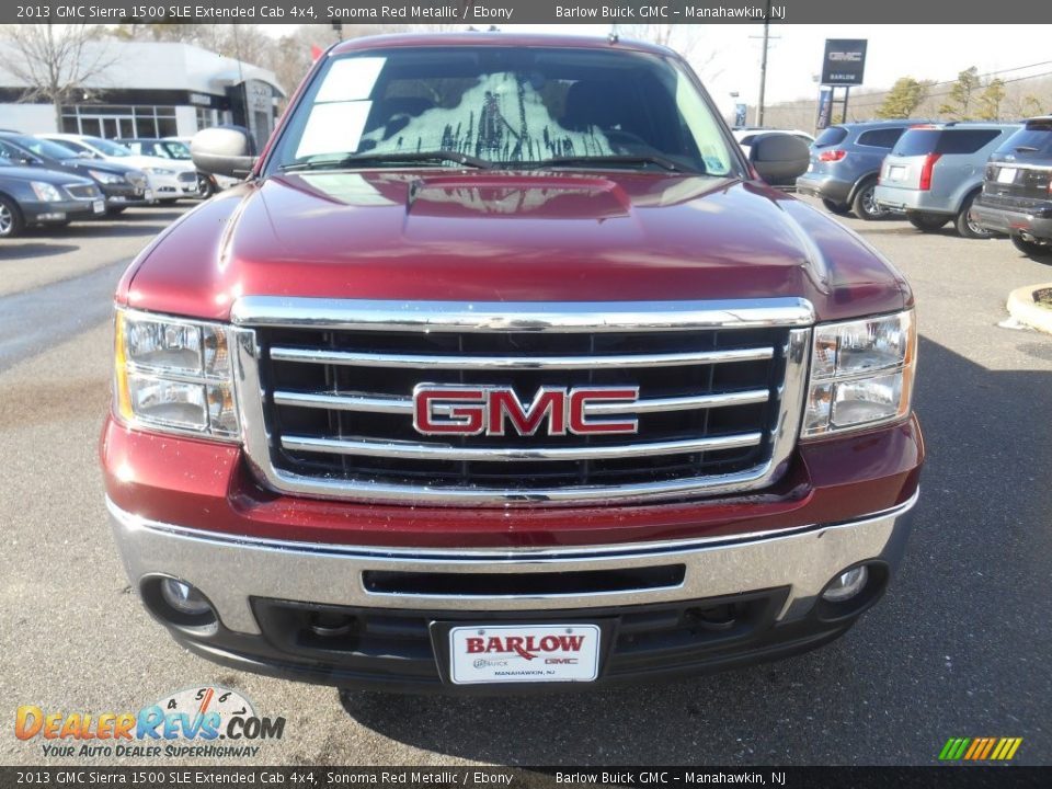2013 GMC Sierra 1500 SLE Extended Cab 4x4 Sonoma Red Metallic / Ebony Photo #5