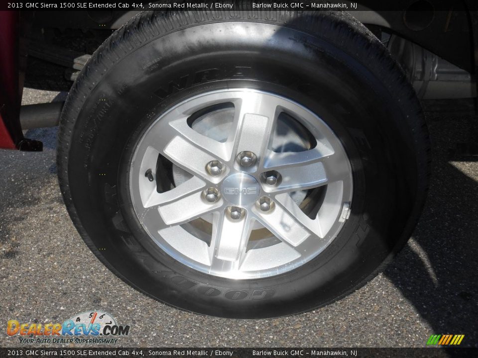 2013 GMC Sierra 1500 SLE Extended Cab 4x4 Sonoma Red Metallic / Ebony Photo #10