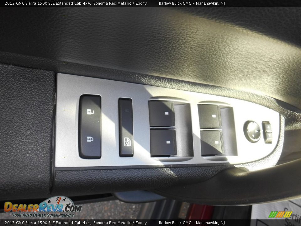 2013 GMC Sierra 1500 SLE Extended Cab 4x4 Sonoma Red Metallic / Ebony Photo #13
