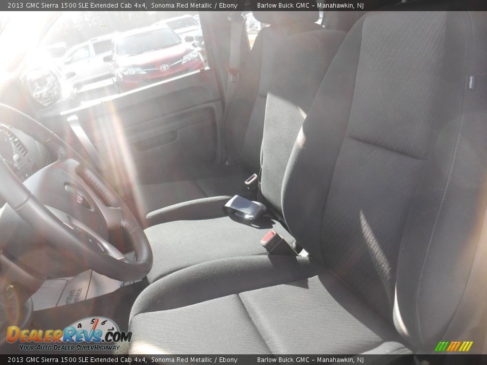 2013 GMC Sierra 1500 SLE Extended Cab 4x4 Sonoma Red Metallic / Ebony Photo #15