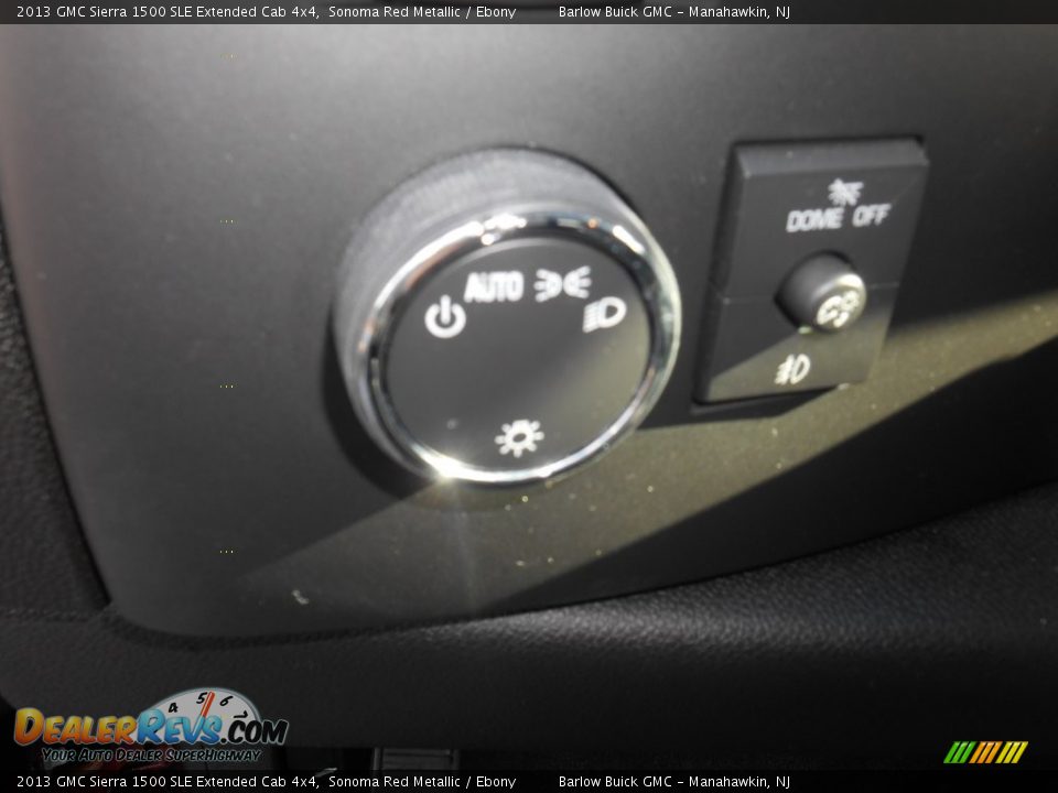 2013 GMC Sierra 1500 SLE Extended Cab 4x4 Sonoma Red Metallic / Ebony Photo #17
