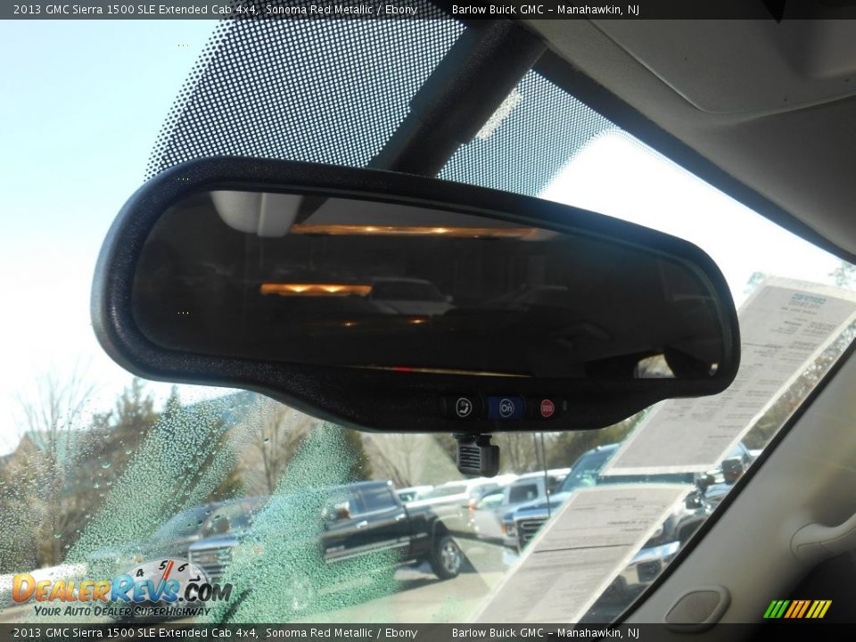 2013 GMC Sierra 1500 SLE Extended Cab 4x4 Sonoma Red Metallic / Ebony Photo #20