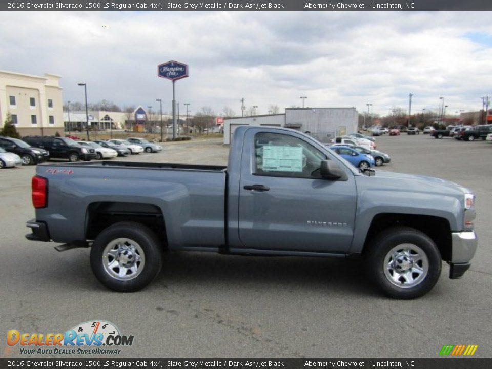 2016 Chevrolet Silverado 1500 LS Regular Cab 4x4 Slate Grey Metallic / Dark Ash/Jet Black Photo #6