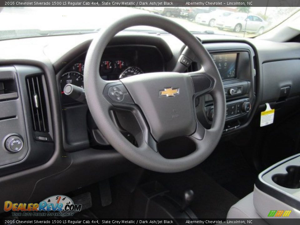 2016 Chevrolet Silverado 1500 LS Regular Cab 4x4 Slate Grey Metallic / Dark Ash/Jet Black Photo #23