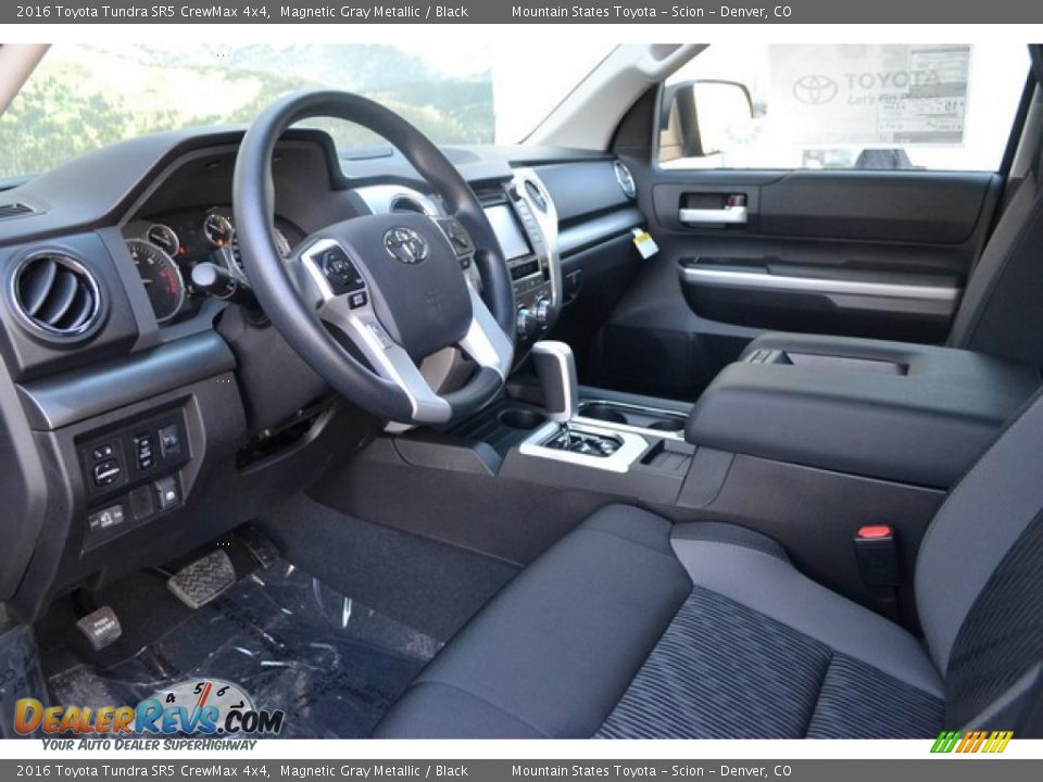 2016 Toyota Tundra SR5 CrewMax 4x4 Magnetic Gray Metallic / Black Photo #5