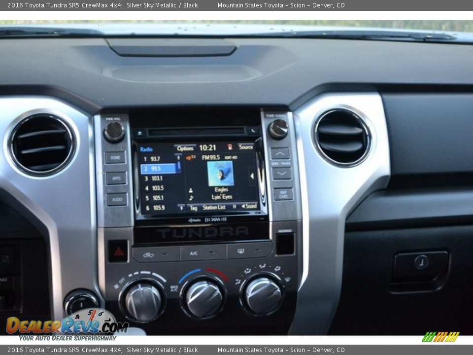 2016 Toyota Tundra SR5 CrewMax 4x4 Silver Sky Metallic / Black Photo #6