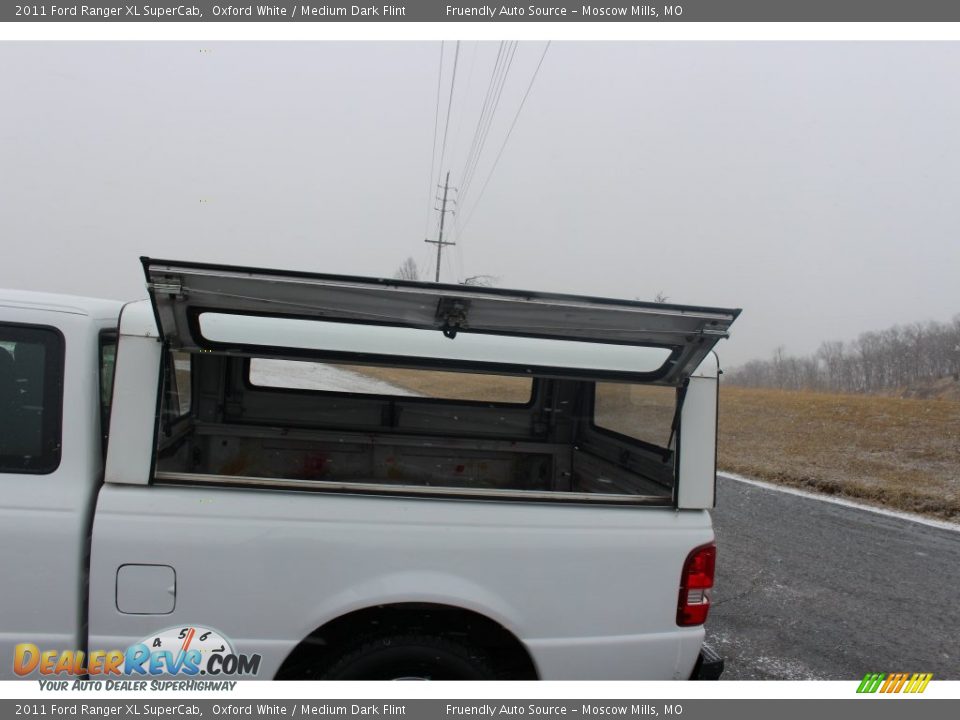 2011 Ford Ranger XL SuperCab Oxford White / Medium Dark Flint Photo #2