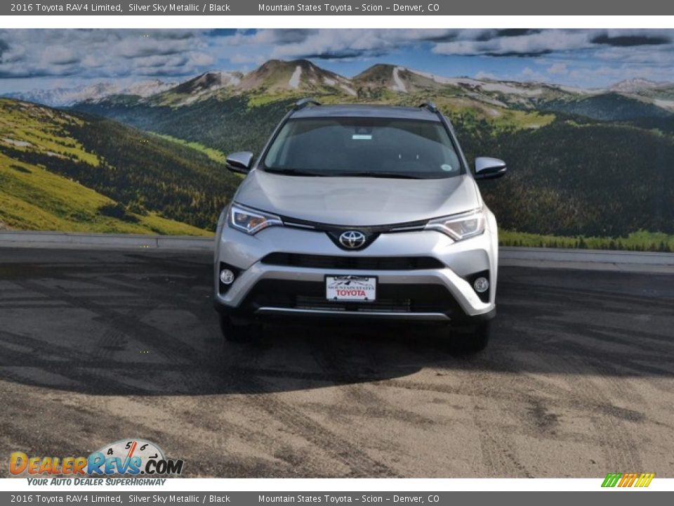 2016 Toyota RAV4 Limited Silver Sky Metallic / Black Photo #2