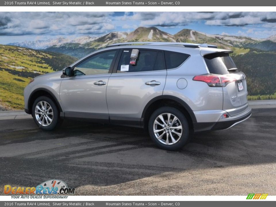 2016 Toyota RAV4 Limited Silver Sky Metallic / Black Photo #3
