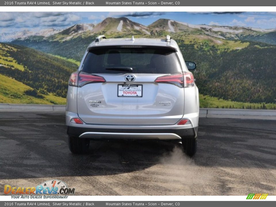 2016 Toyota RAV4 Limited Silver Sky Metallic / Black Photo #4
