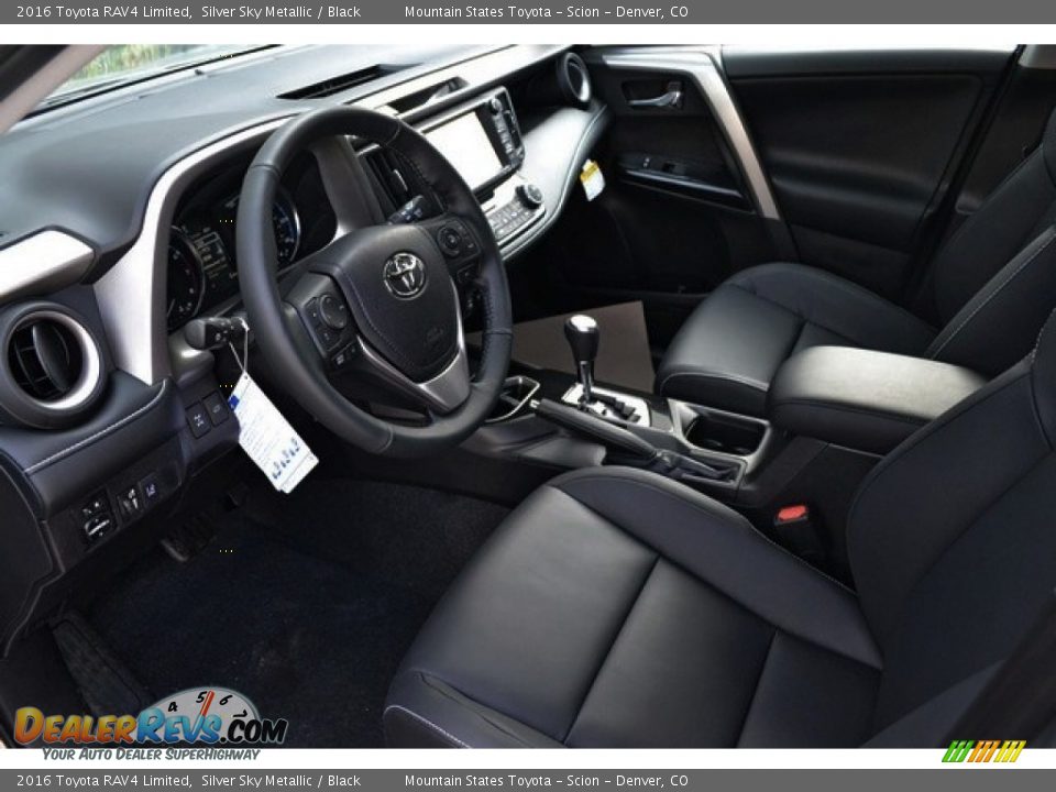 2016 Toyota RAV4 Limited Silver Sky Metallic / Black Photo #5