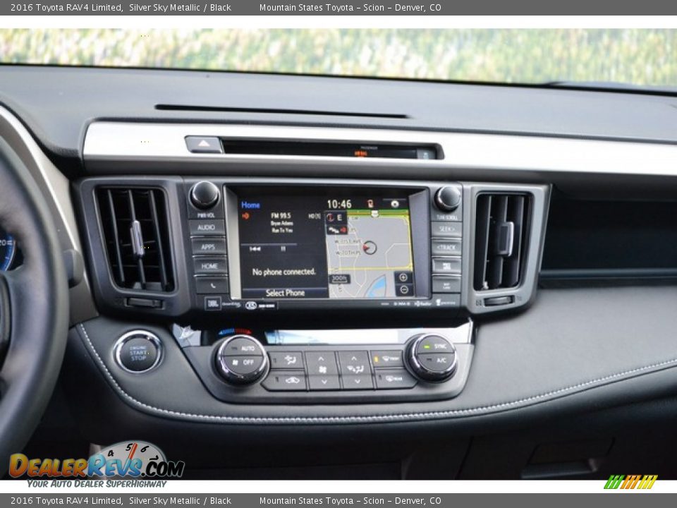 2016 Toyota RAV4 Limited Silver Sky Metallic / Black Photo #6
