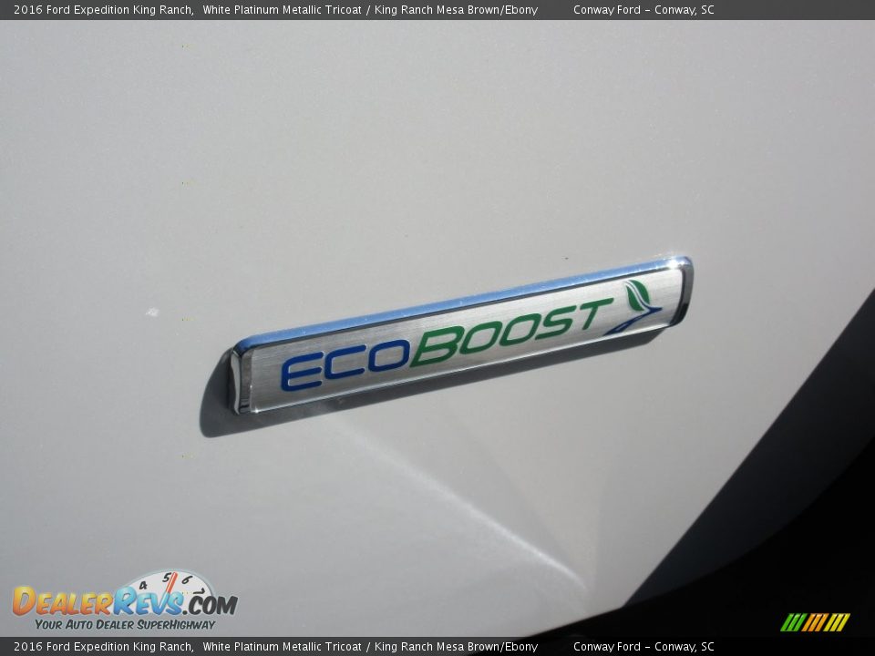 2016 Ford Expedition King Ranch White Platinum Metallic Tricoat / King Ranch Mesa Brown/Ebony Photo #5