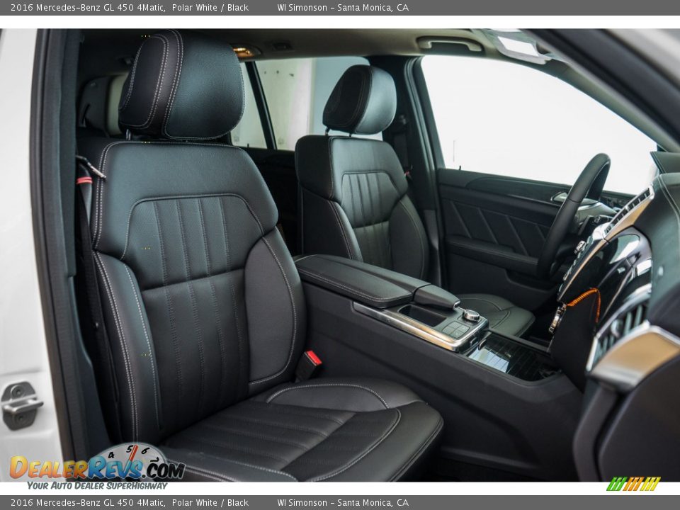 2016 Mercedes-Benz GL 450 4Matic Polar White / Black Photo #2