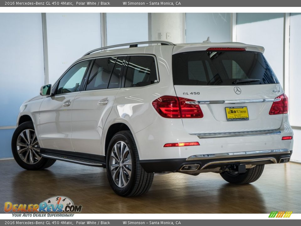2016 Mercedes-Benz GL 450 4Matic Polar White / Black Photo #3