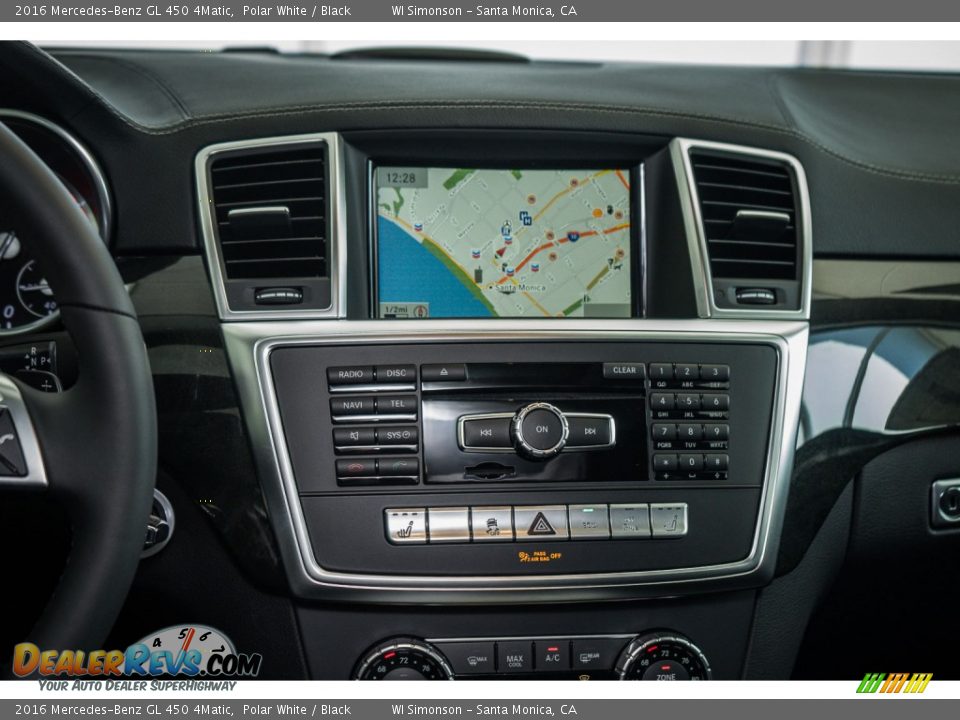 2016 Mercedes-Benz GL 450 4Matic Polar White / Black Photo #8