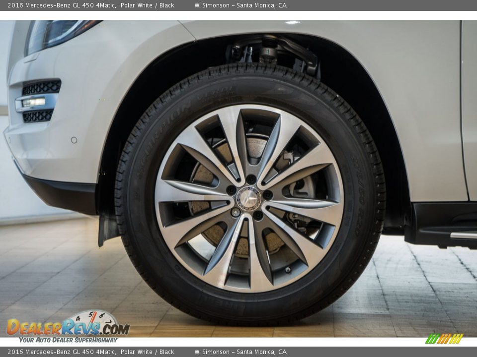 2016 Mercedes-Benz GL 450 4Matic Polar White / Black Photo #10