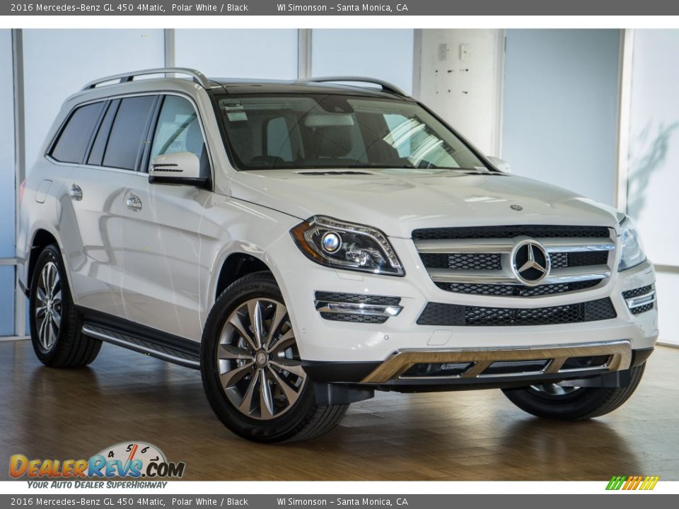 2016 Mercedes-Benz GL 450 4Matic Polar White / Black Photo #12