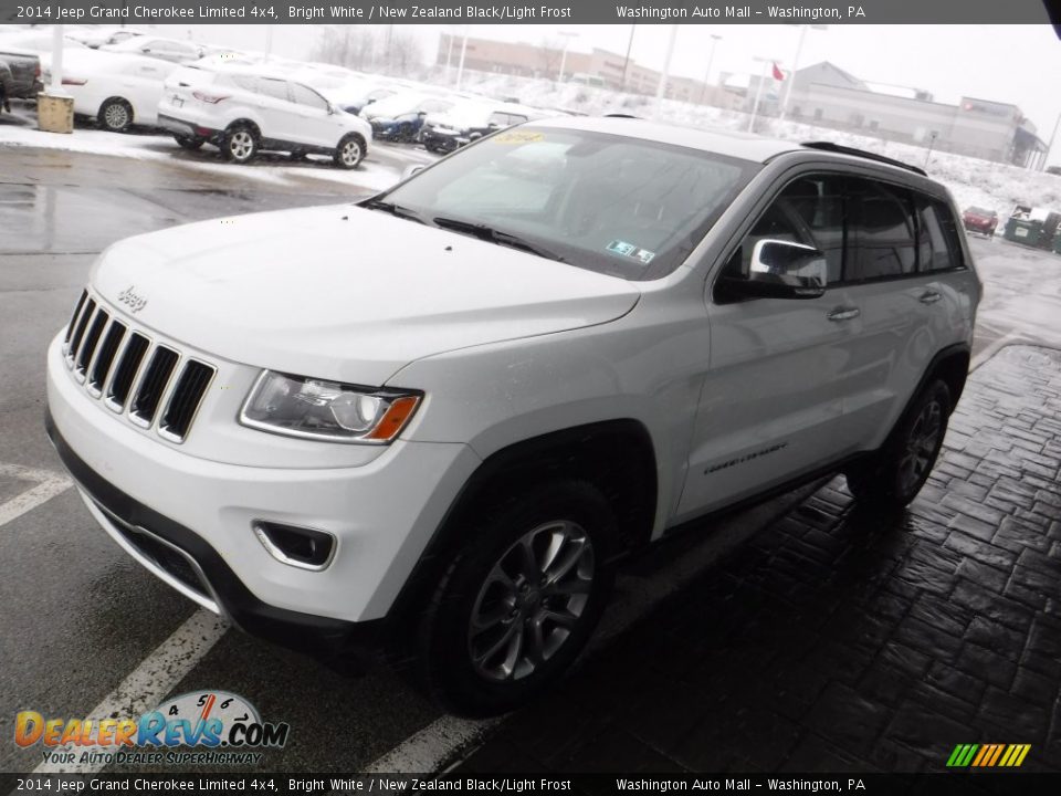 2014 Jeep Grand Cherokee Limited 4x4 Bright White / New Zealand Black/Light Frost Photo #5