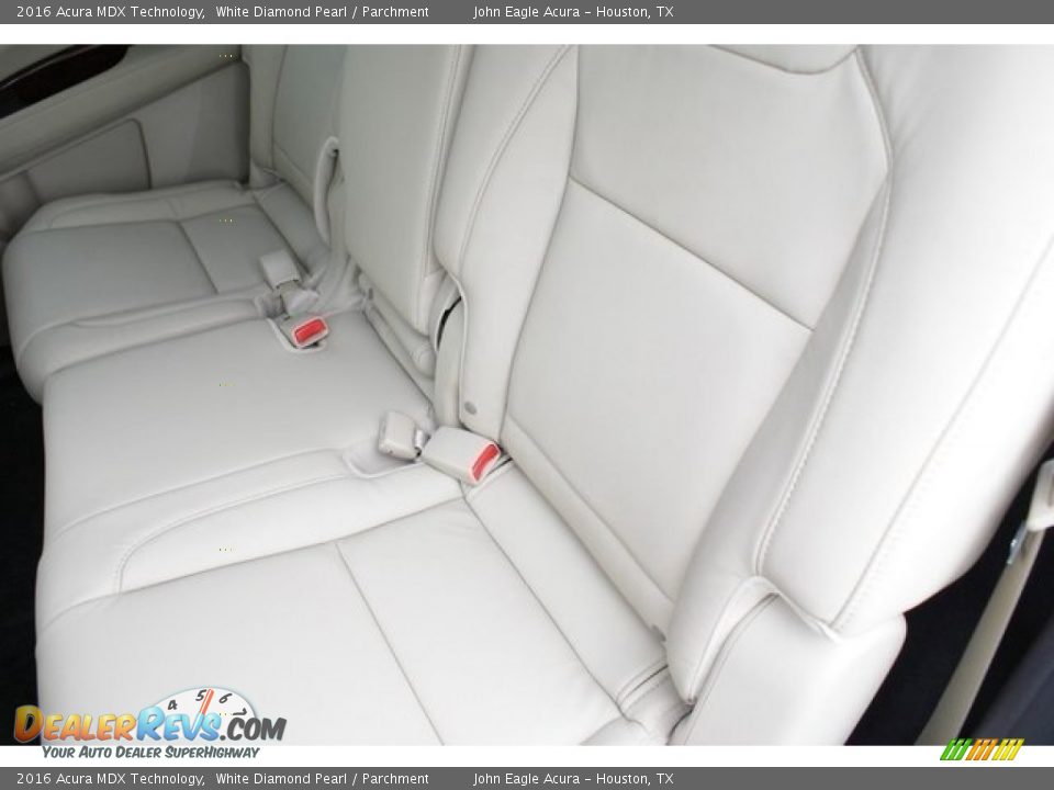 2016 Acura MDX Technology White Diamond Pearl / Parchment Photo #15