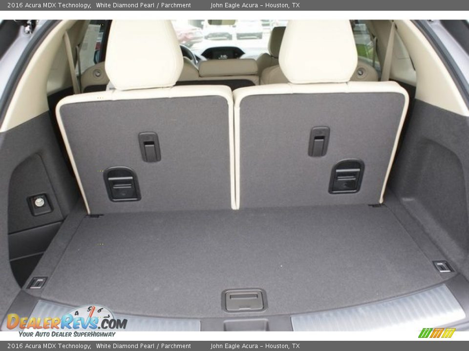 2016 Acura MDX Technology White Diamond Pearl / Parchment Photo #17