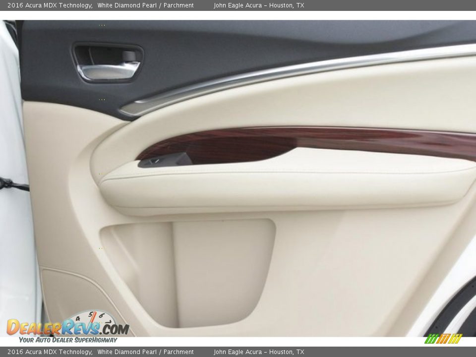 2016 Acura MDX Technology White Diamond Pearl / Parchment Photo #20