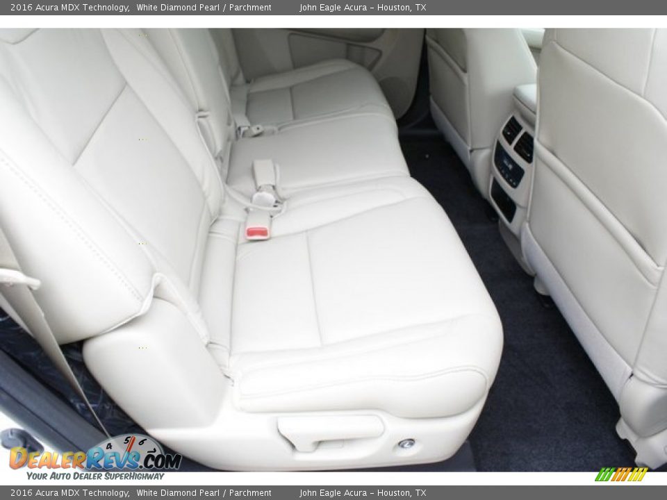 2016 Acura MDX Technology White Diamond Pearl / Parchment Photo #21