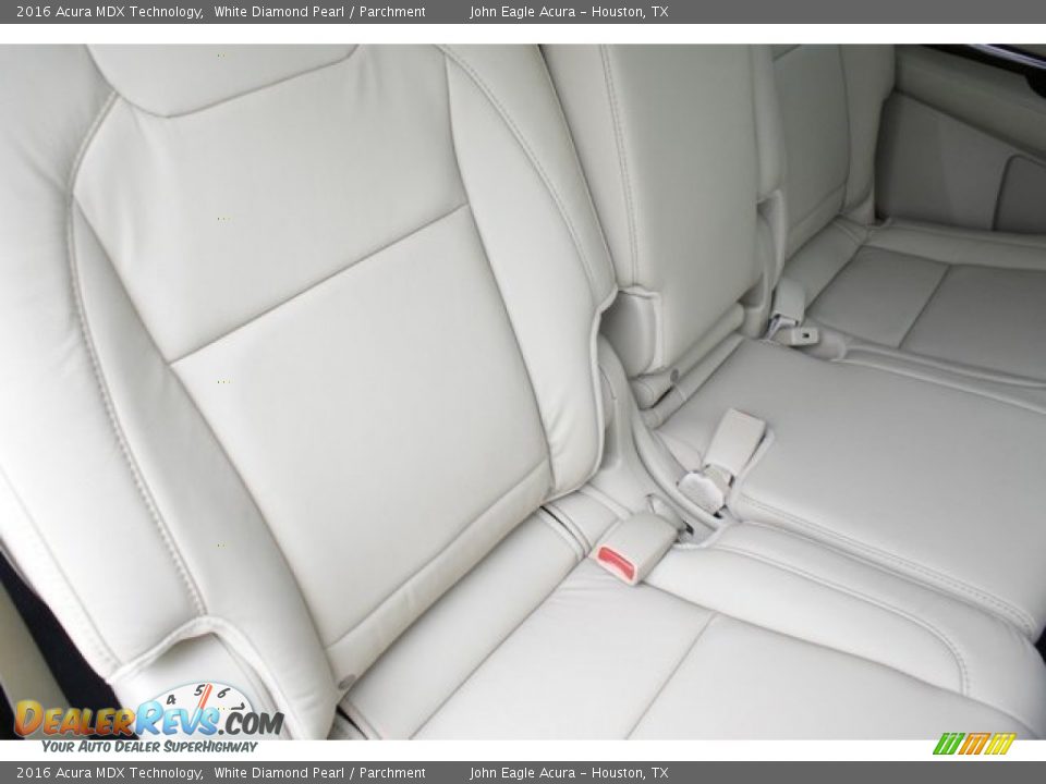2016 Acura MDX Technology White Diamond Pearl / Parchment Photo #22