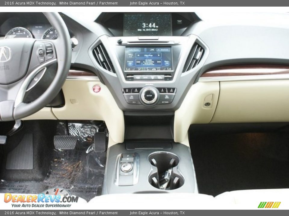 2016 Acura MDX Technology White Diamond Pearl / Parchment Photo #29