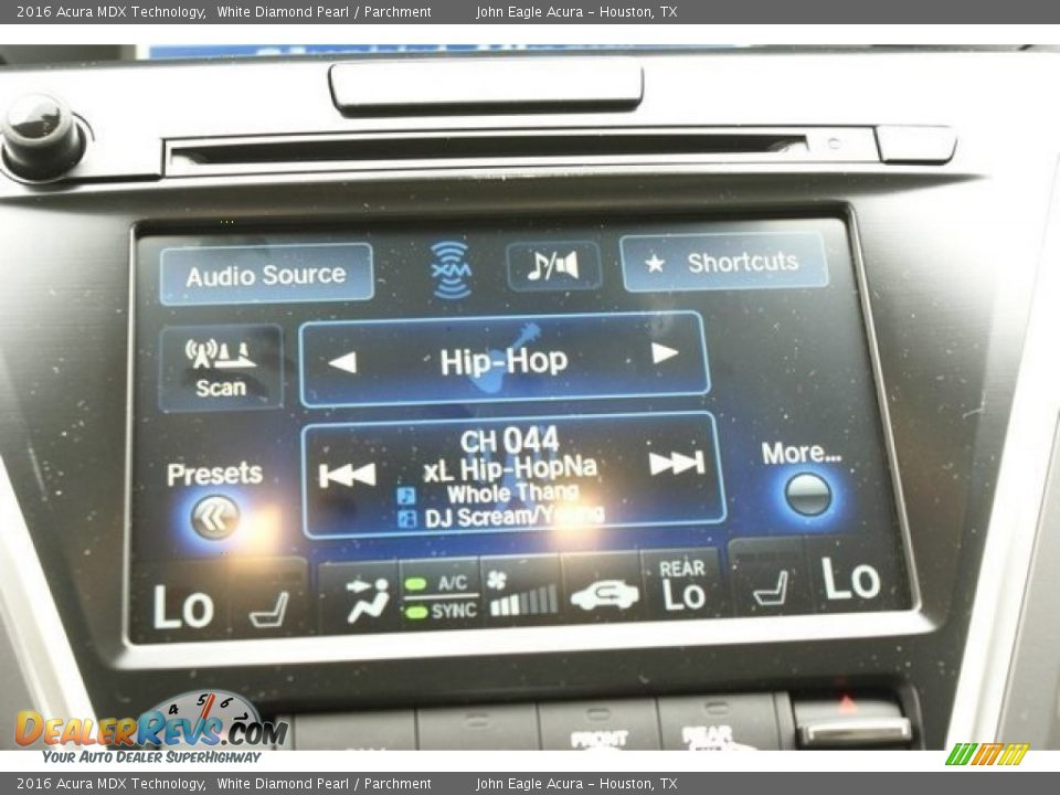 2016 Acura MDX Technology White Diamond Pearl / Parchment Photo #33
