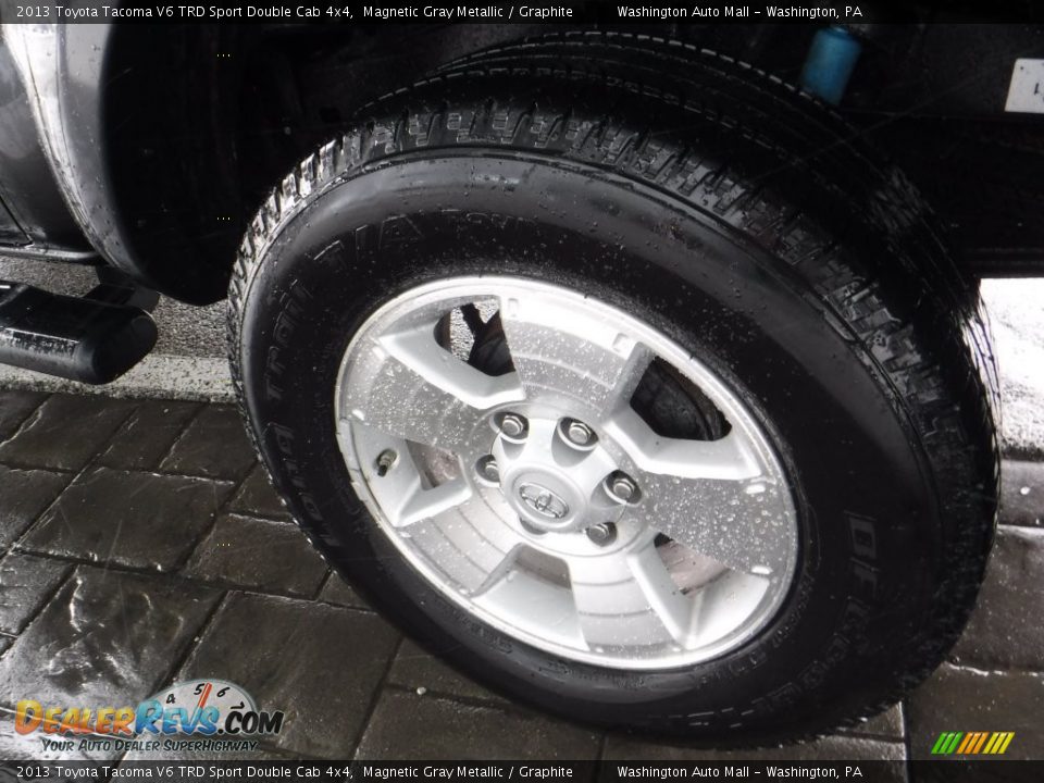 2013 Toyota Tacoma V6 TRD Sport Double Cab 4x4 Magnetic Gray Metallic / Graphite Photo #3