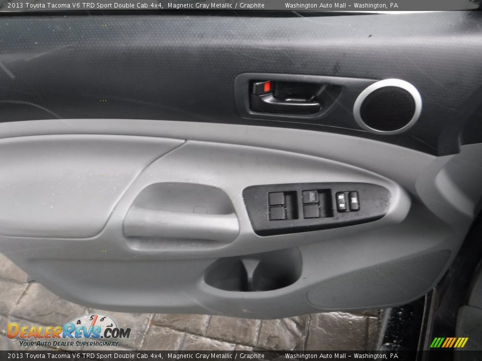 2013 Toyota Tacoma V6 TRD Sport Double Cab 4x4 Magnetic Gray Metallic / Graphite Photo #13