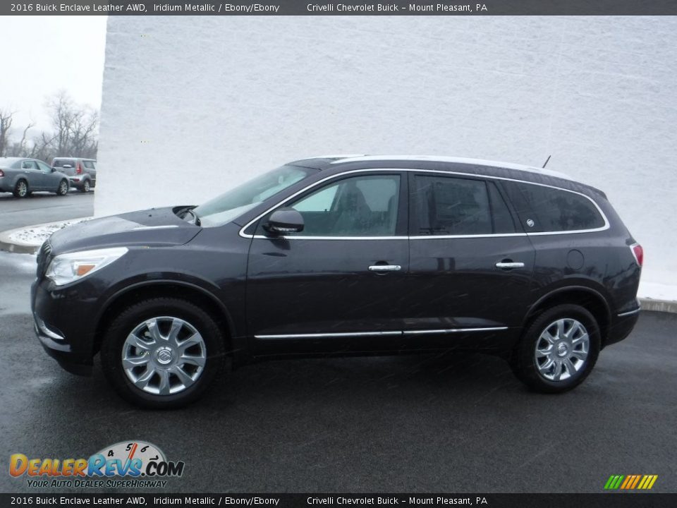 2016 Buick Enclave Leather AWD Iridium Metallic / Ebony/Ebony Photo #2