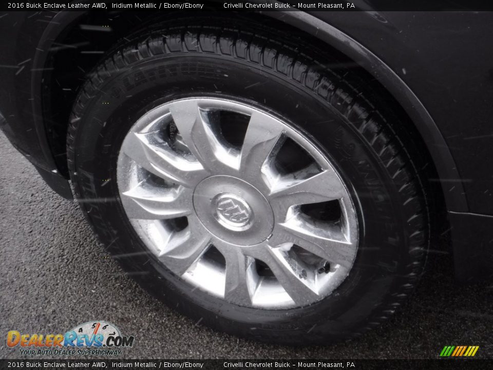 2016 Buick Enclave Leather AWD Iridium Metallic / Ebony/Ebony Photo #3