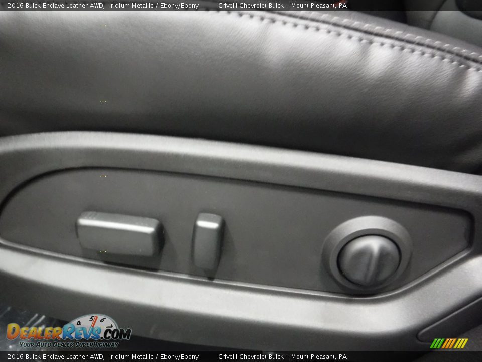 2016 Buick Enclave Leather AWD Iridium Metallic / Ebony/Ebony Photo #13