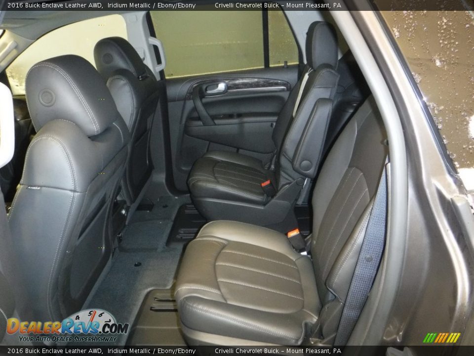 2016 Buick Enclave Leather AWD Iridium Metallic / Ebony/Ebony Photo #20