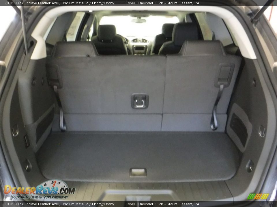 2016 Buick Enclave Leather AWD Iridium Metallic / Ebony/Ebony Photo #22