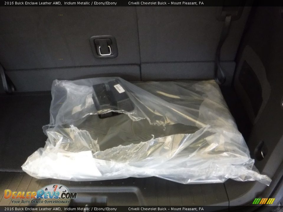 2016 Buick Enclave Leather AWD Iridium Metallic / Ebony/Ebony Photo #24