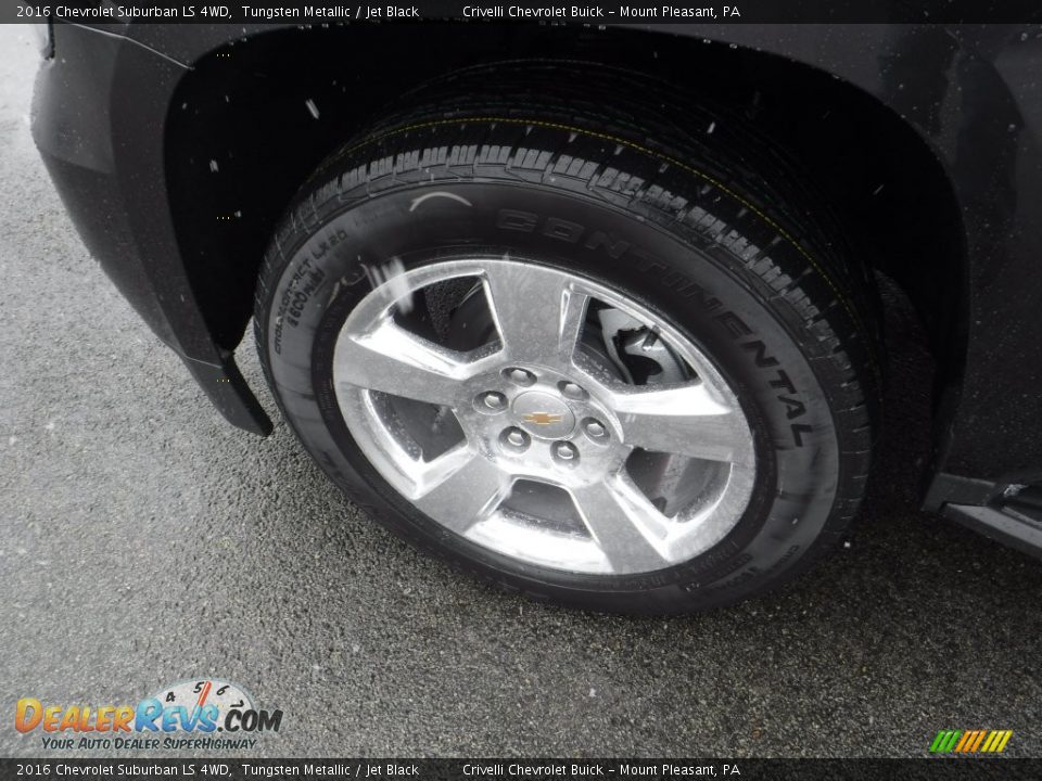 2016 Chevrolet Suburban LS 4WD Tungsten Metallic / Jet Black Photo #2