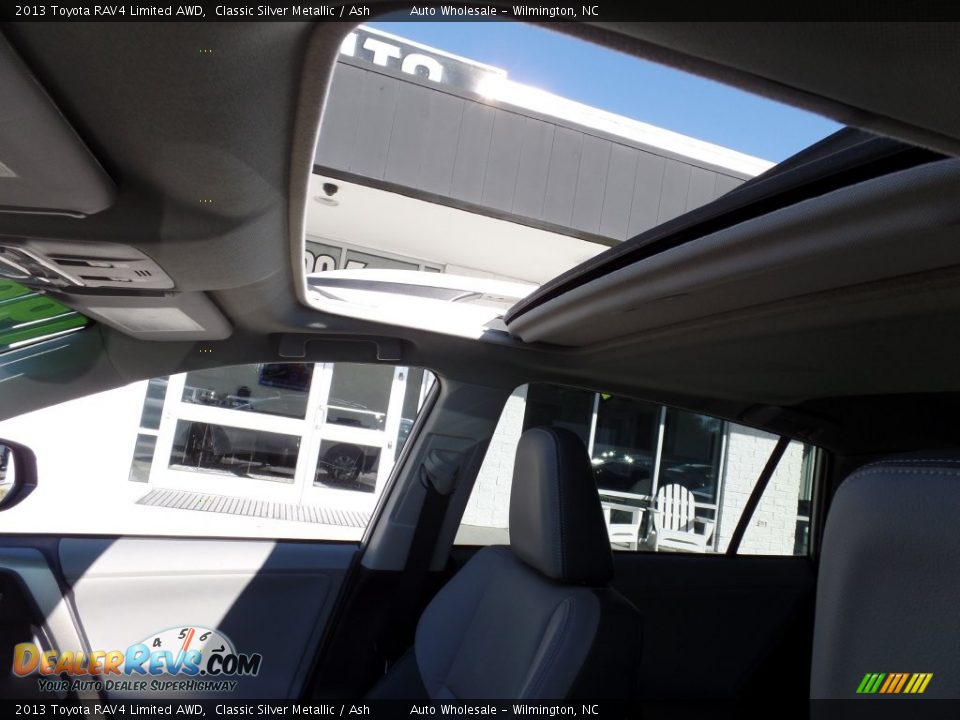 2013 Toyota RAV4 Limited AWD Classic Silver Metallic / Ash Photo #11