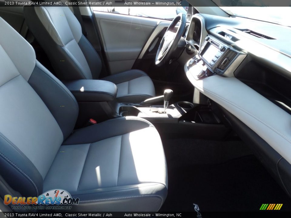 2013 Toyota RAV4 Limited AWD Classic Silver Metallic / Ash Photo #13