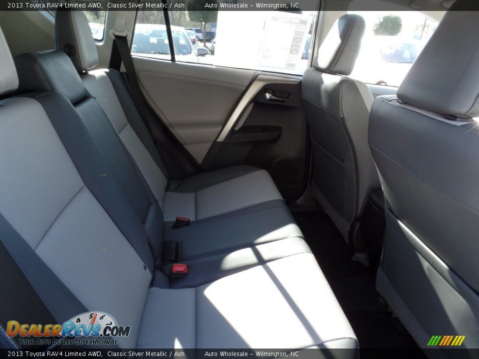 2013 Toyota RAV4 Limited AWD Classic Silver Metallic / Ash Photo #14