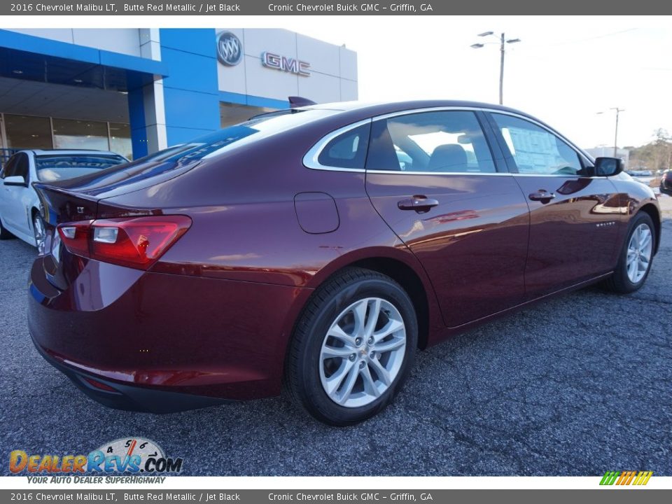 2016 Chevrolet Malibu LT Butte Red Metallic / Jet Black Photo #7