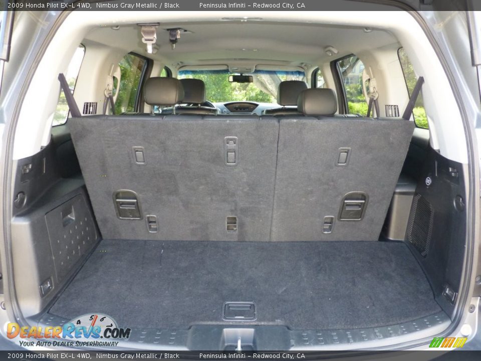 2009 Honda Pilot EX-L 4WD Nimbus Gray Metallic / Black Photo #18