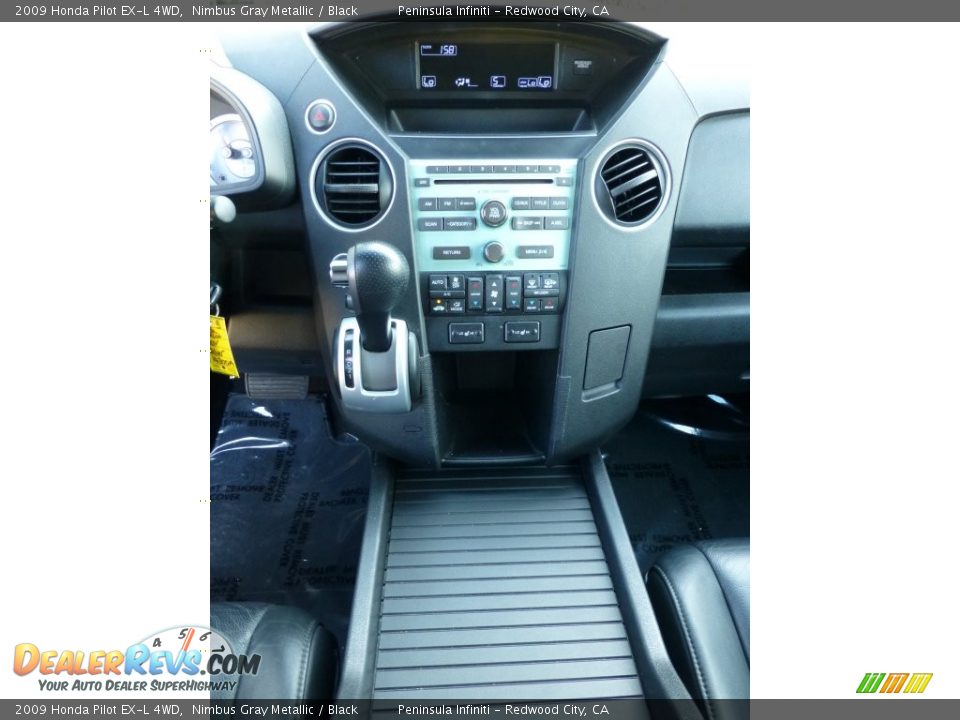 2009 Honda Pilot EX-L 4WD Nimbus Gray Metallic / Black Photo #27
