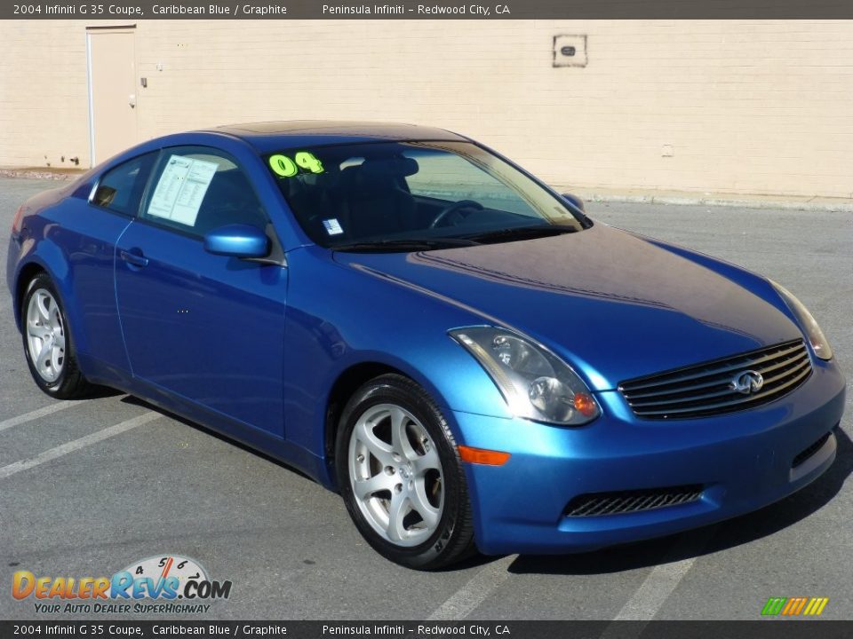Front 3/4 View of 2004 Infiniti G 35 Coupe Photo #1