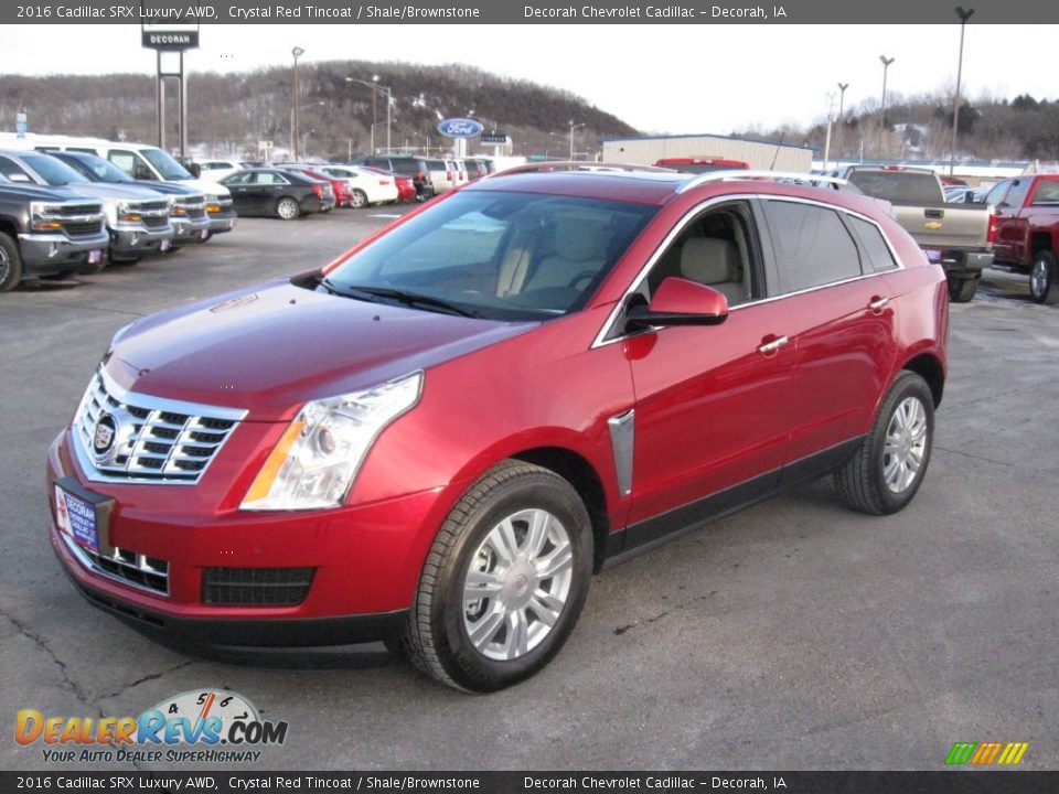Front 3/4 View of 2016 Cadillac SRX Luxury AWD Photo #3